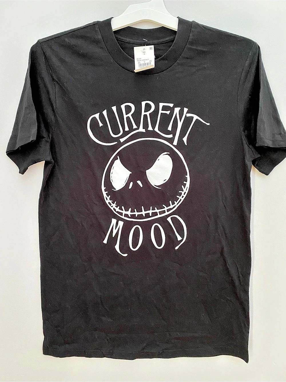 Disney The Nightmare Before Christmas Jack Skellington Current Mood T-Shirt Tee